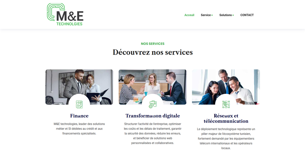 capture de site web M&E